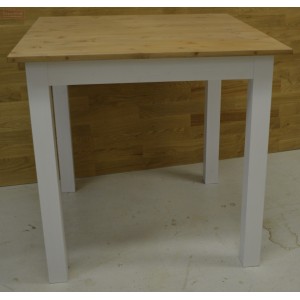 Stůl masiv smrk bílá barva RZ010